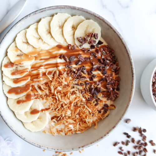 Greek Yogurt Banana Bowl