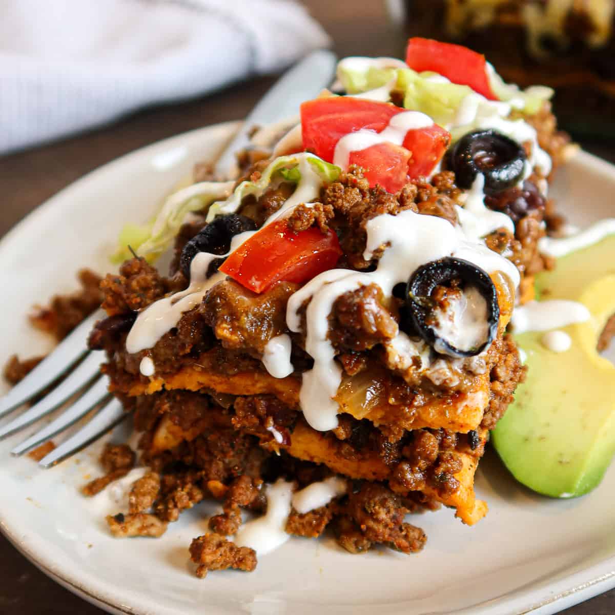 Easy Keto Taco Casserole Recipe