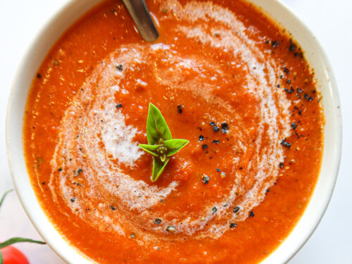 Creamy Roasted Tomato Basil Soup – Souper Cubes®