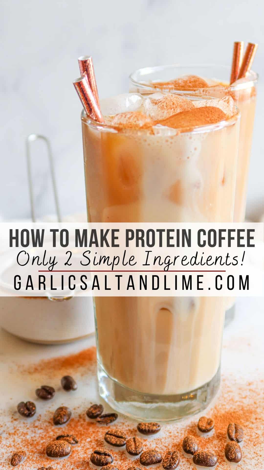 Protein Coffee Recipe (How To Make Proffee)! - Garlic Salt & Lime