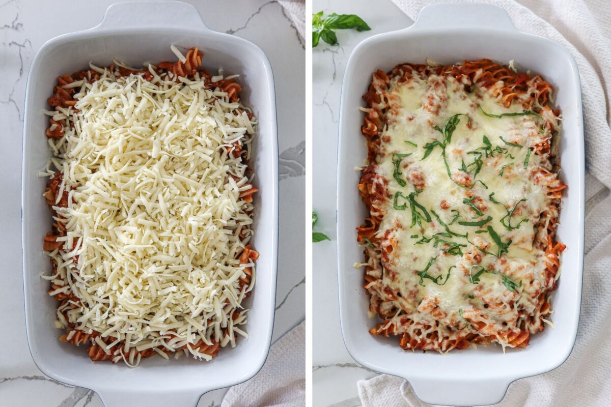 Cheesy Ground Beef Pasta Bake - Garlic Salt & Lime