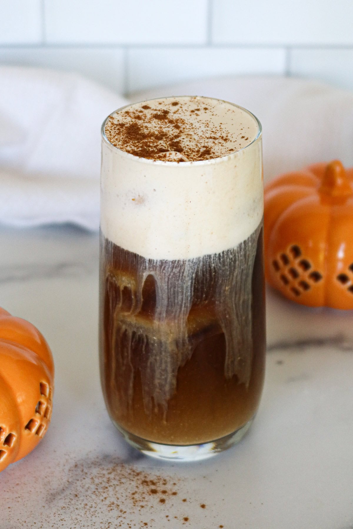Pumpkin cream cold brew.